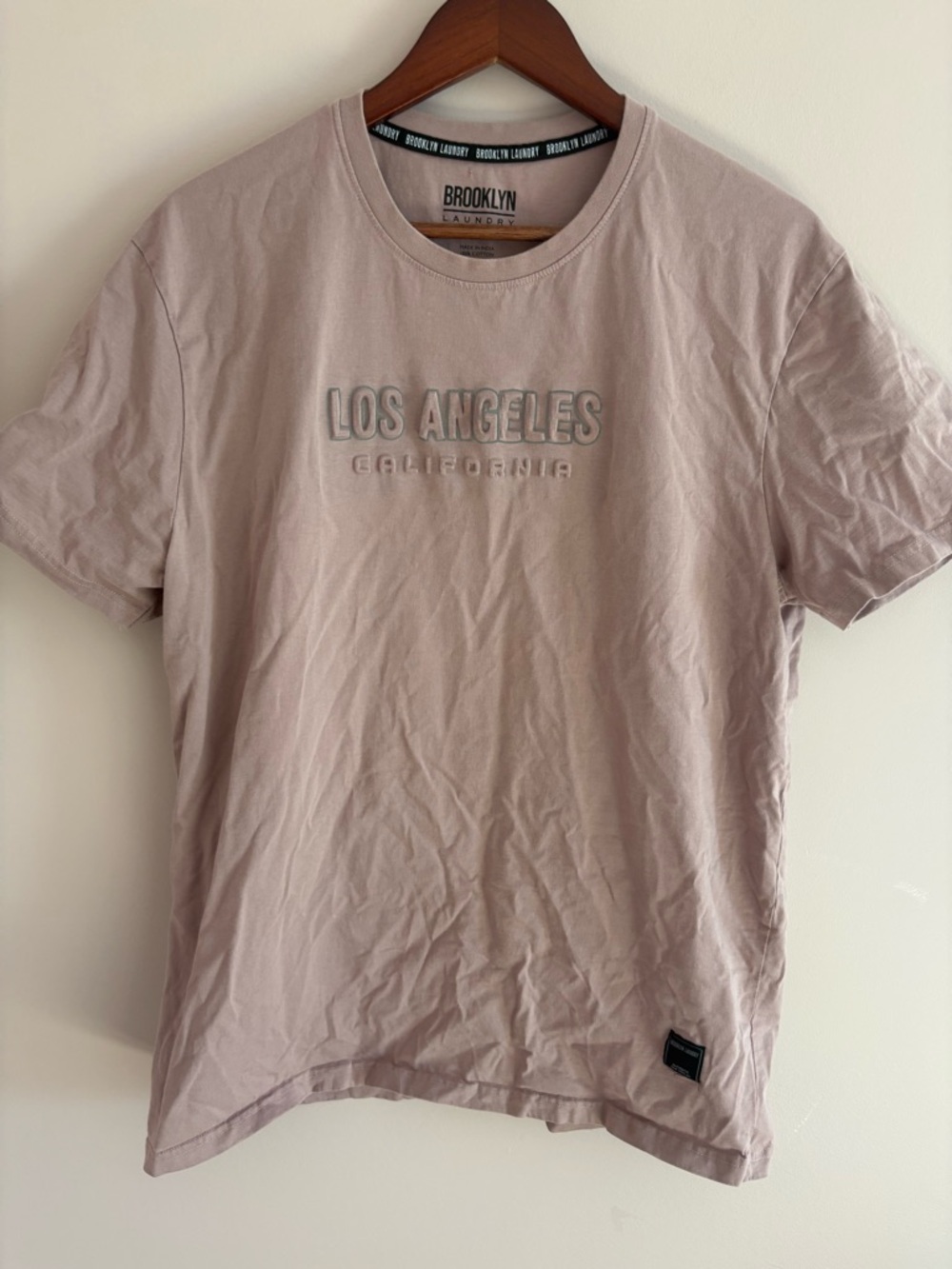 Brooklyn Laundry Men's Short-Sleeve Tee — Dusty Rose